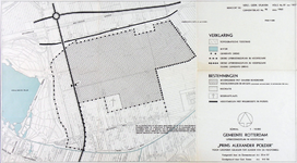 1968-1254 Kaart van bouwpercelen in het Lage Land, gelegen ten zuiden van de Hoofdweg