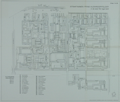 1982-899 Kaart met namen van nieuwe straten in Het Lage Land Het afgebeelde gebied wordt begrensd door de Prins ...