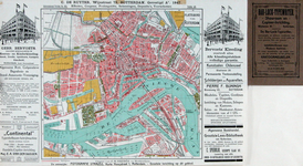 I-153-01 Plattegrond van Rotterdam