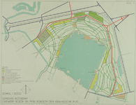 II-161-2 Plankaart voor het Kralingse Bos