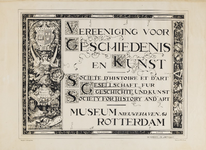 II-0000-0392 Vereeniging voor Geschiedenis en Kunst. Societe d'Histoire et d'Art. Gesellschaft für Geschichte und ...