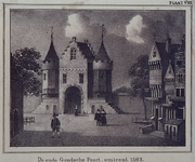 RI-520 De Goudse Poort aan de Goudsewagenstraat, gezien vanuit de stad.