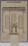 RI-783 Voorgevel van de Lutherse Kerk aan de Blaak-Wolfshoek.