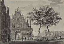 V-136 Delftse Poort uit het zuiden.