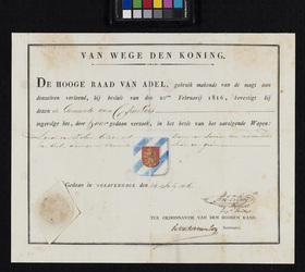 XXXI-51 Afbeelding van werkzaamheden rond een boerderij bij Charlois.Te zien zijn: een boerderij, drie mannen die ...
