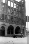 2001-1583 Puinresten na het bombardement van 14 mei 1940. Gezicht op de Zuidblaak, het kantoorpand van De Nederlanden, ...