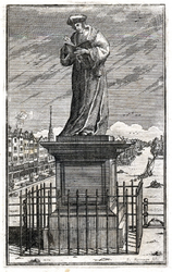 M-686 Standbeeld van Desiderius Erasmus, humanist.