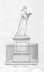 M-700 Standbeeld van Desiderius Erasmus, humanist.
