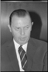 304769-41 Portret van Willem Anthonius (Willem) Fibbe, fractielieider van de Anti Revolutionaire Partij in de ...
