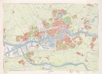 XXX-61-2 Plattegrond van Rotterdam en het Europoortgebied. Blad 2: stadsagglomeratie: Rotterdam, Nieuwerkerk aan den ...
